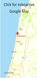 Google map - 4 Inber St Caesarea