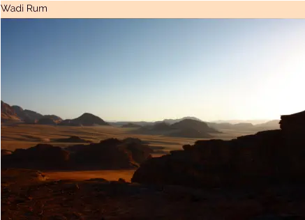 Wadi Rum