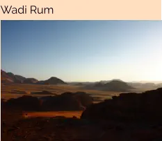 Wadi Rum