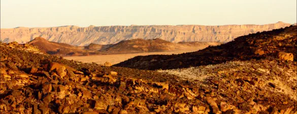 Makhtesh Ramon in the Negev Desert