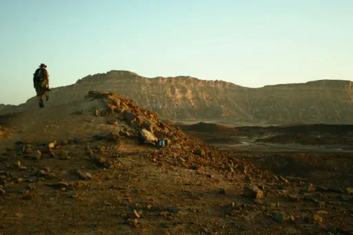 Hiking in Makhtesh Ramon