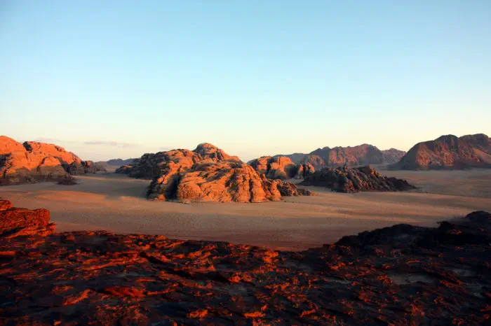 Wadi Rum sunset